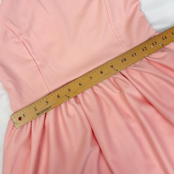 Backless light pink sleeveless mini dress size Medium - Picture 5 of 9